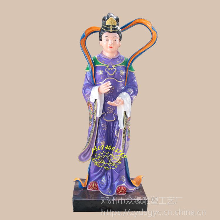 厂家供应 大雄宝殿横三世佛 佛像雕塑 妈祖神像