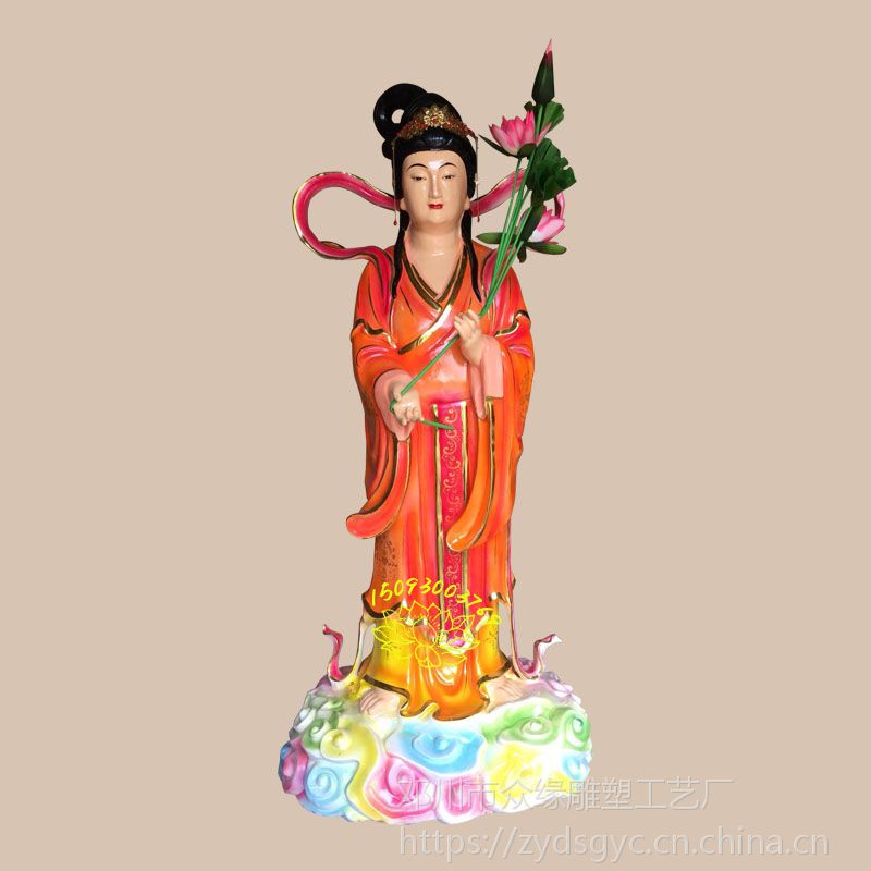 七仙女神像 河南七仙女佛像图片 玉皇宫神像 董永雕像 美女图