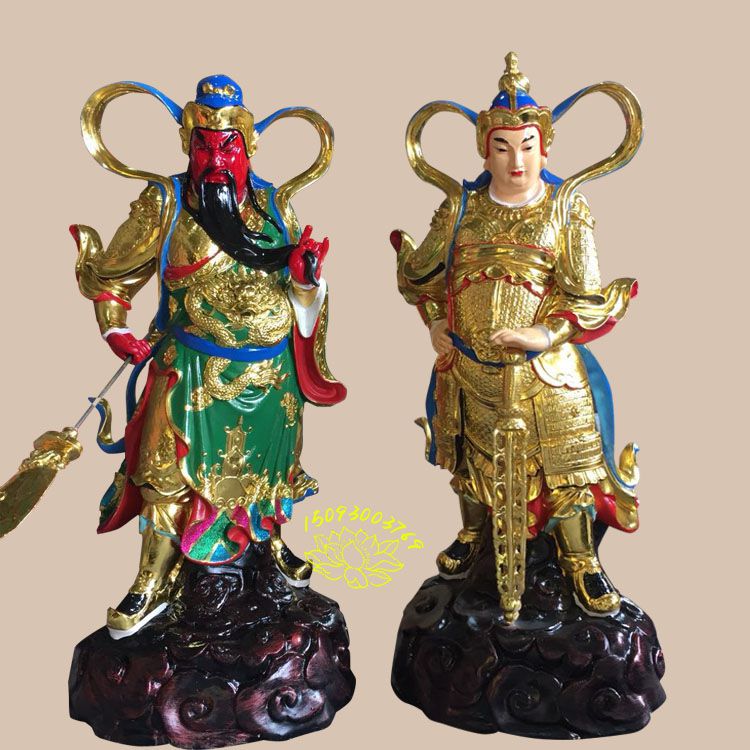 彩衣韦陀菩萨佛像 韦陀天神像图片 伽蓝菩萨佛像 大势至菩萨佛像厂家