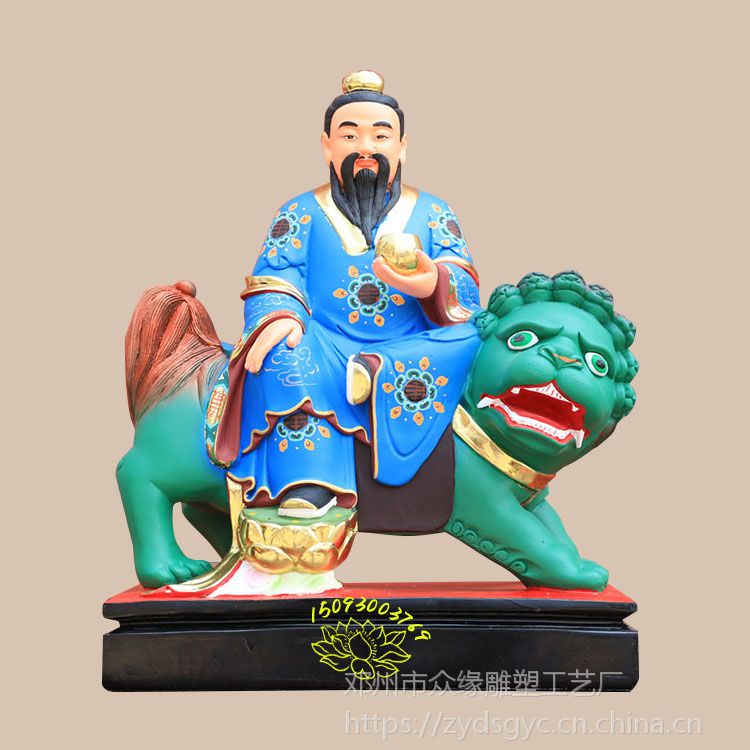 湖南树脂佛像厂 玻璃钢太乙救苦天尊神像彩绘 太一真人塑像