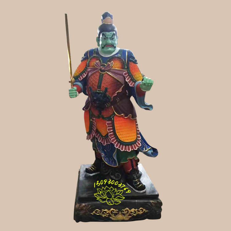 厂家供应 寺庙神像 彩绘 庙宇神像
