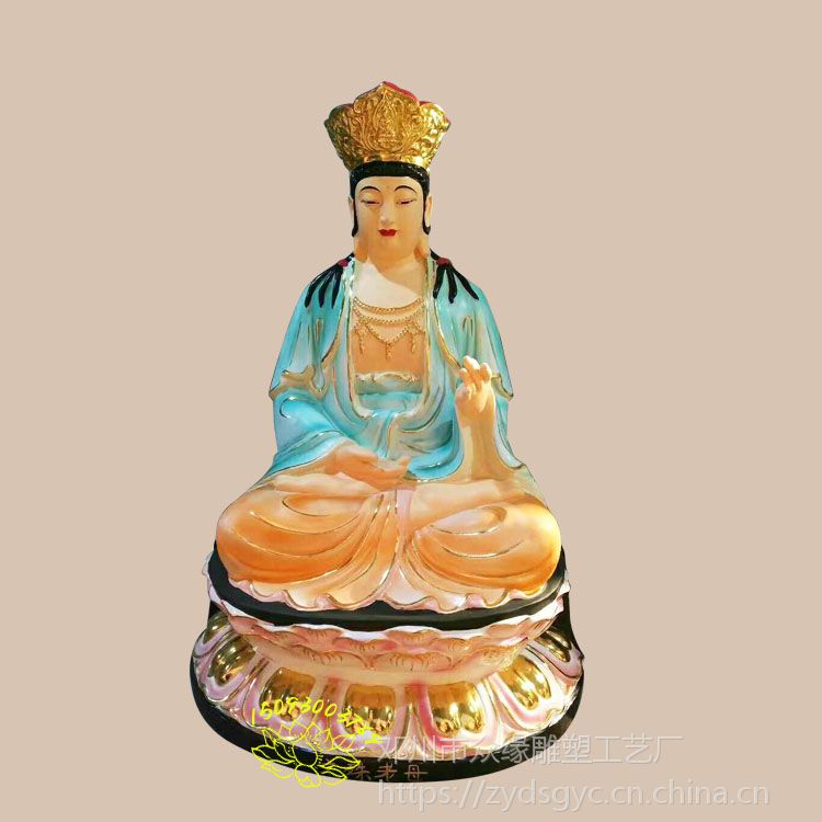 厂家批发1.6米观音老母神像 大慈悲南海老母神像 西灵圣母塑像