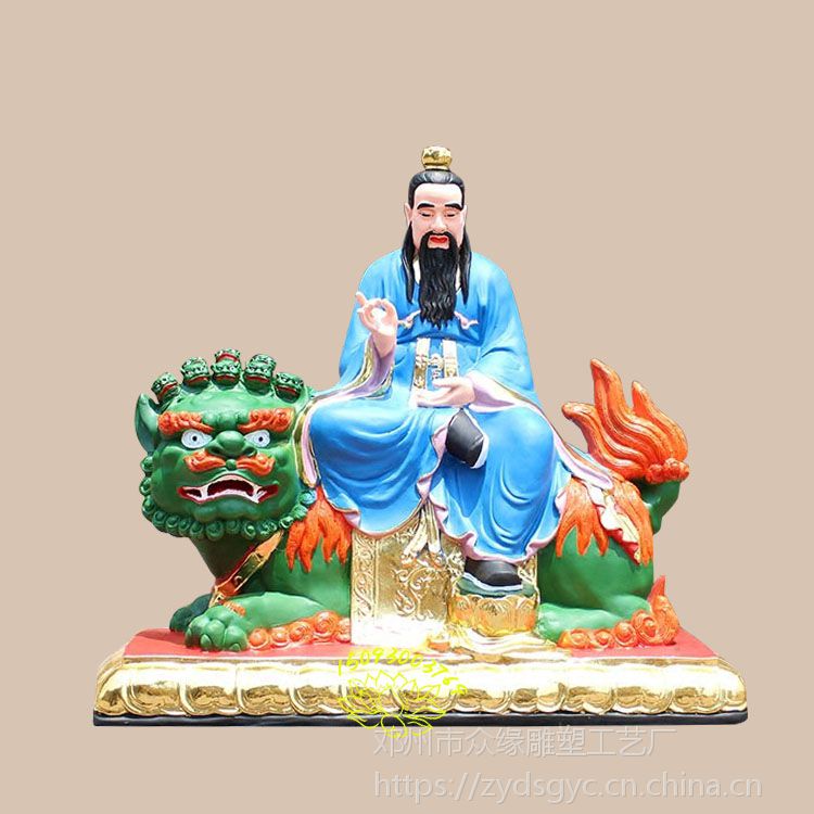 河南佛像批发太乙救苦天尊神像 玻璃钢脱胎神像 2.1米元始天尊神像