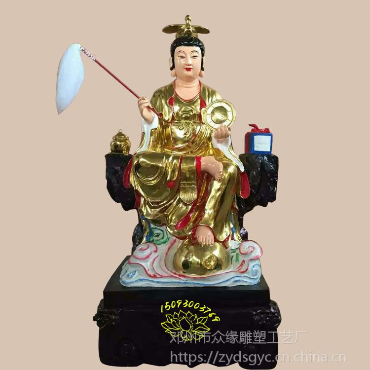 河南佛像厂家 凤椅后土圣母神像 地母娘娘像 后土娘娘佛像雕塑