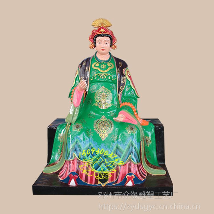 河南众缘雕塑厂 十二老母佛像 十二老母神像图片 十二老母的来历