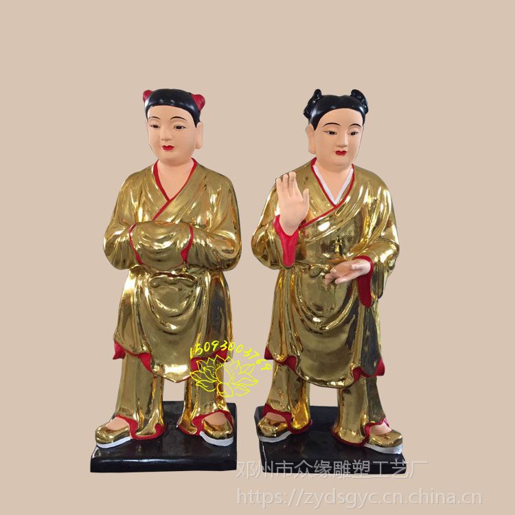 树脂彩绘 佛像批发 玻璃钢佛像雕塑定做 麻衣神像