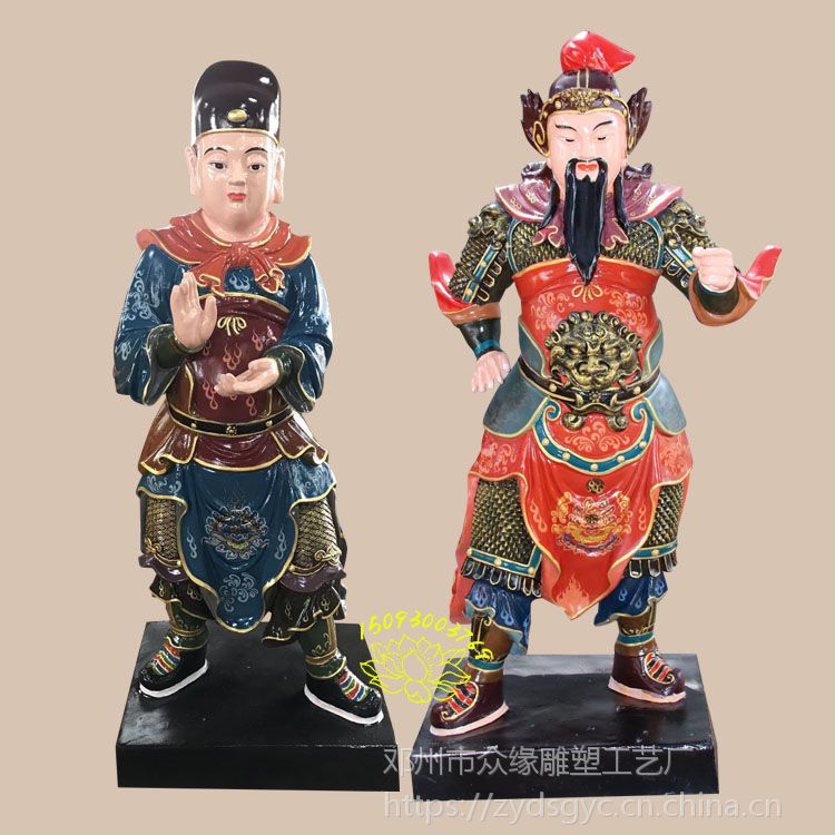 树脂彩绘 大雄宝殿横三世佛 佛像雕塑 妈祖神像