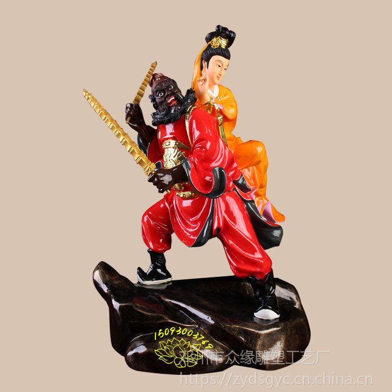 厂家供应 华严三圣 无尽意菩萨 三清神像