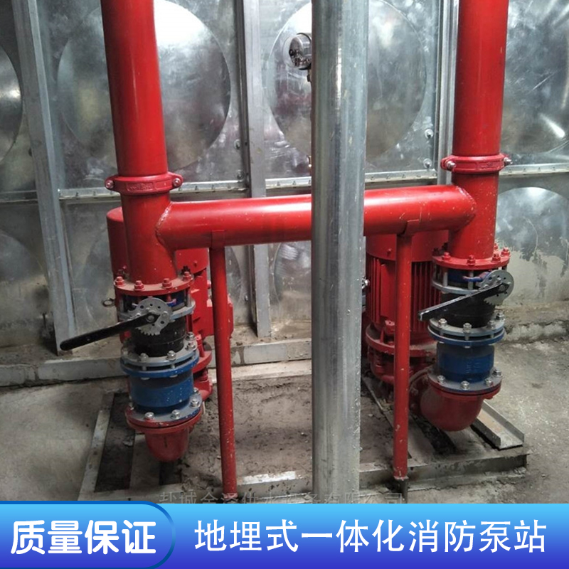 金泽供水 消防箱泵一体化泵站 生产厂家 现场安装调试