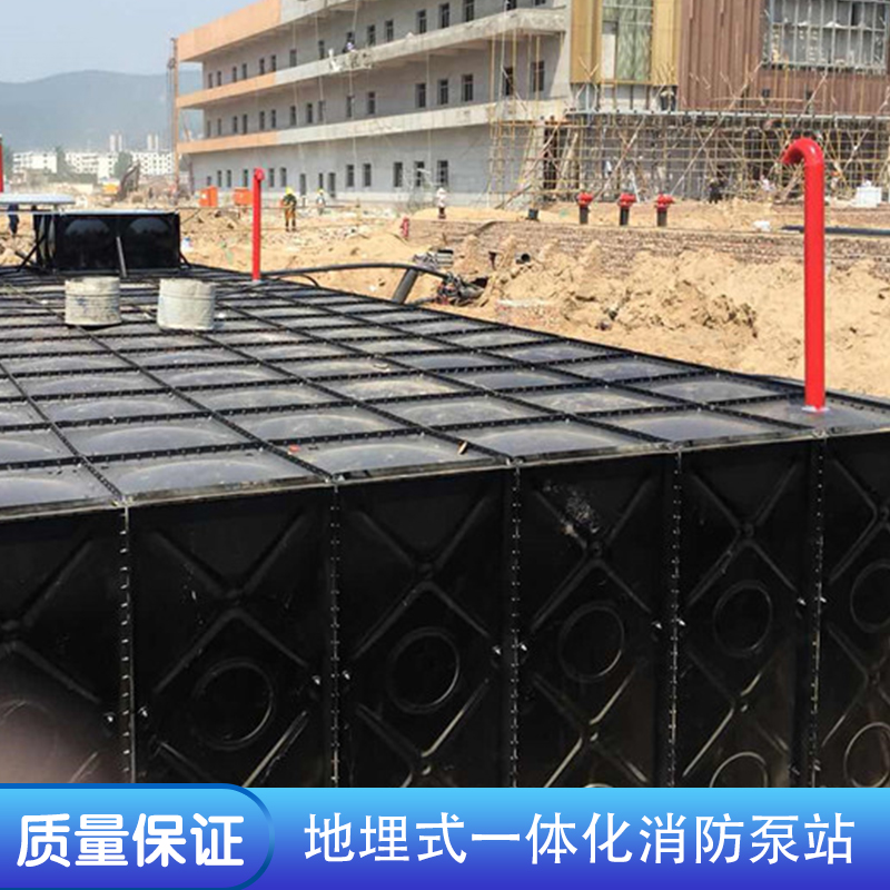 经久耐用 复合式一体化泵站 钢结构设计 金泽供水
