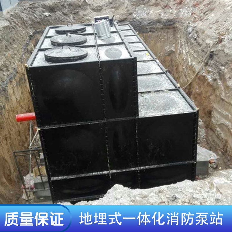 金泽供水 施工周期短 现场安装调试 箱泵一体化消防泵站