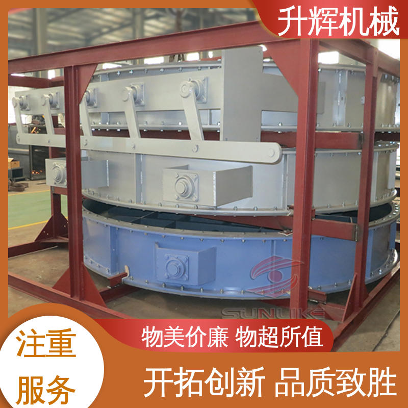 升辉机械 规格多样 加厚材质 耐使用 电动百叶圆式阀 烟风道