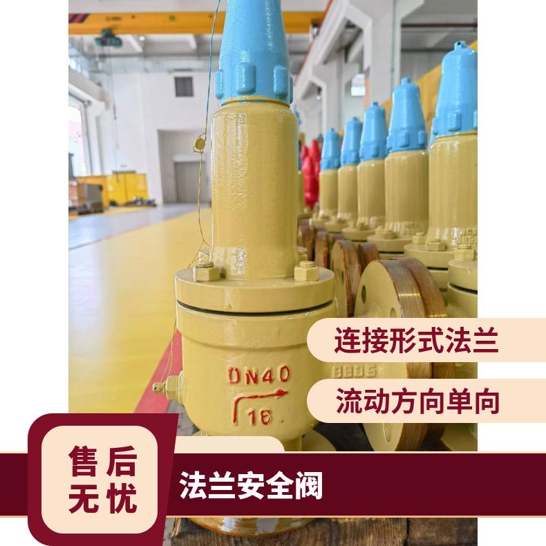 整定压力稳定A42Y-16C弹簧全启封闭式法兰安全阀 波纹管导热油用