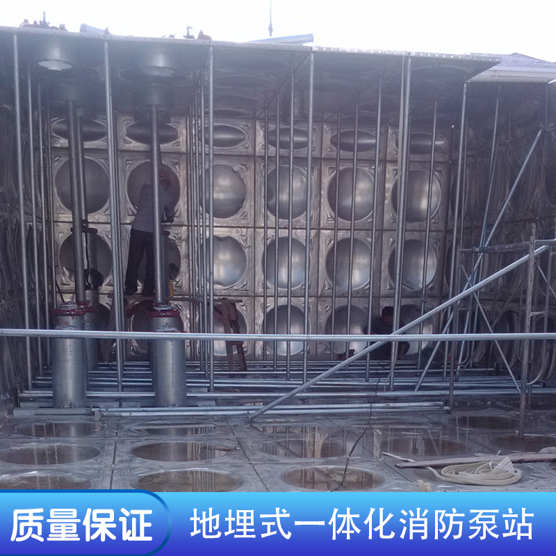 金泽供水 地埋装配式水箱 施工周期短 耐蚀涂覆板