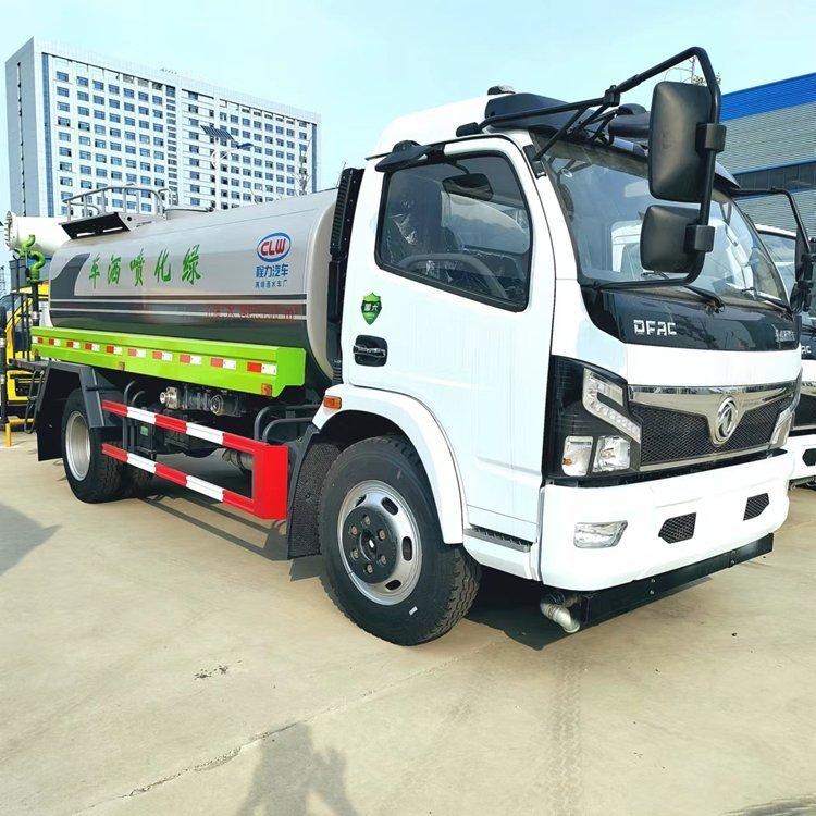 程力公司东风福瑞卡F7洒水车 8吨多功能水车 9.5方绿化喷洒车