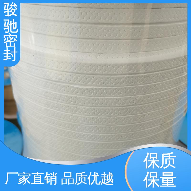 骏驰密封材料 用于化工电子行业 聚四氟乙烯盘根 厂家生产