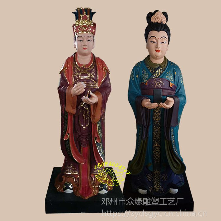 *** 老式浏金陶瓷佛像 佛像 彩绘贴金