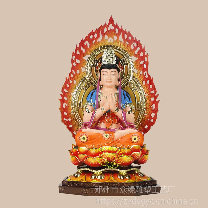 ***定做大量优选玻璃钢树脂八大守护神佛像彩绘 寺庙神像用品