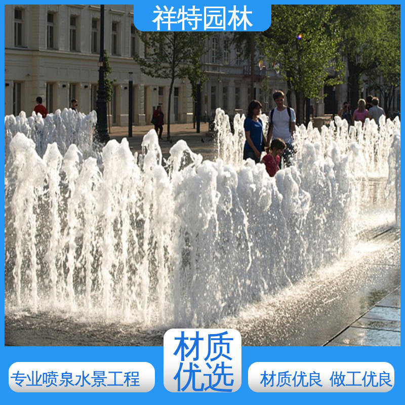 祥特园林 远程指导 运行平稳 小型音乐喷泉 公园水景设备