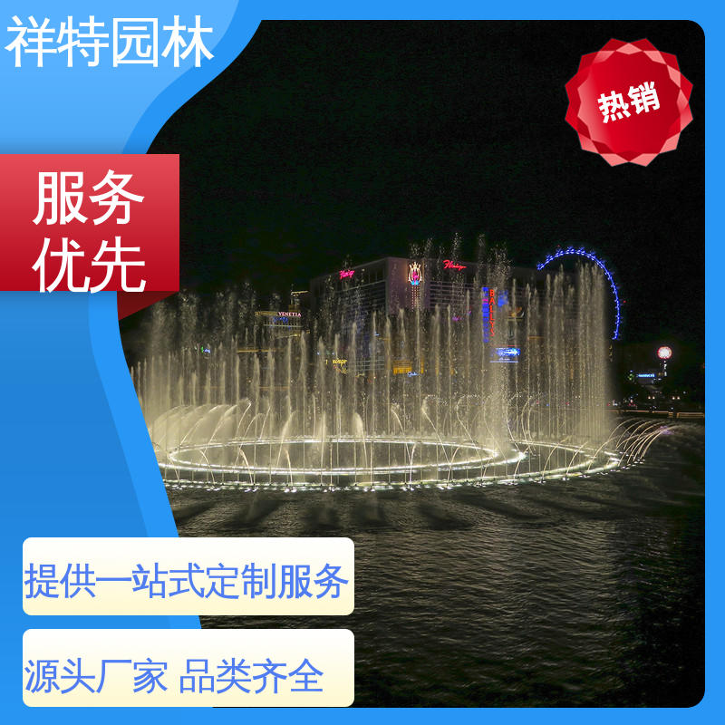 激光水幕电影 款式多样 园林音乐喷泉 球形喷嘴 祥特