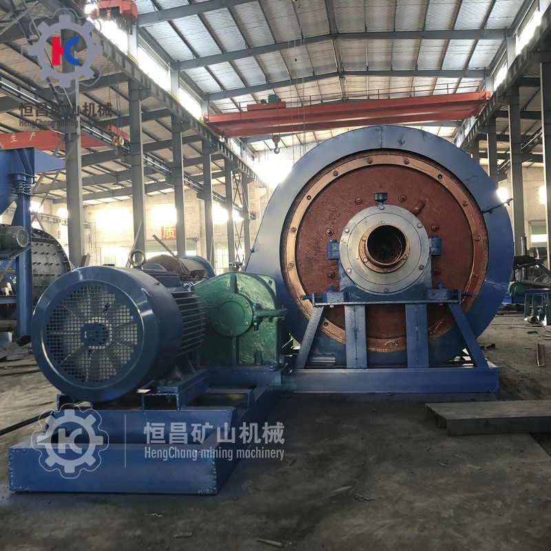 磨粉机器 定制定做 卧式圆锥式矿用球磨机 铝土矿设备 恒宏选金矿设备