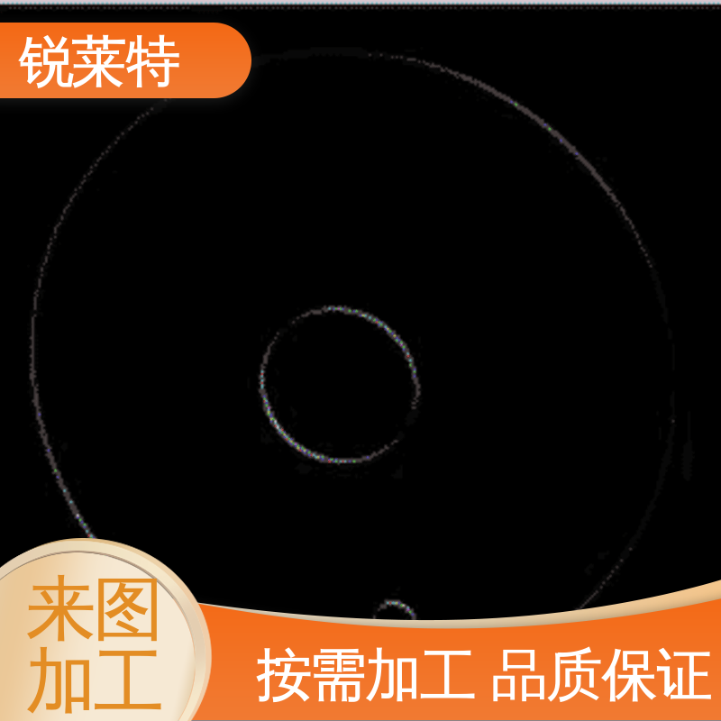 锐莱特 工业化设备 玻璃管打孔 崩边0.08mm 精密加工