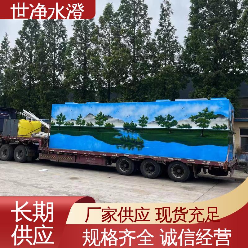 世净澄 布局合理 操作简单 检测中心污水处理设备 现货充足 