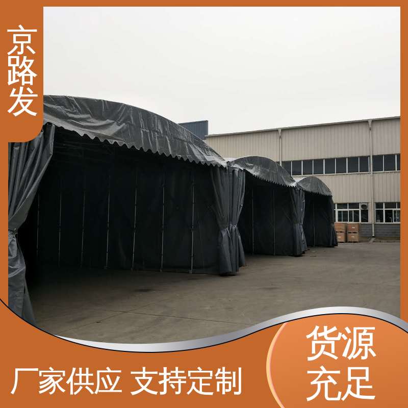 京路发 推拉雨棚 1100D刀刮布 资质齐全 诚信经营