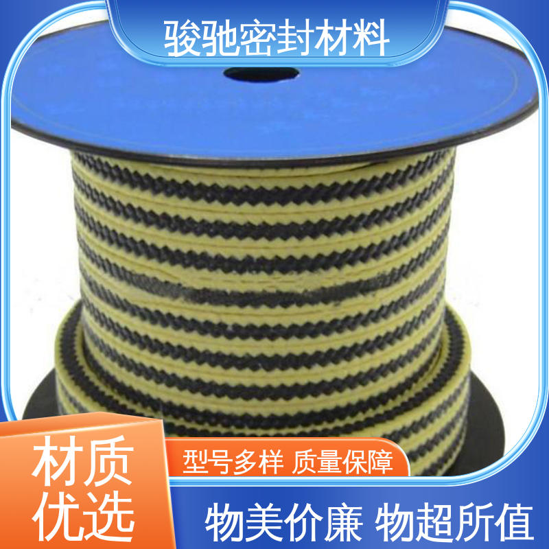 骏驰密封 聚四氟乙烯盘根 厂家供应 高回弹低冷流
