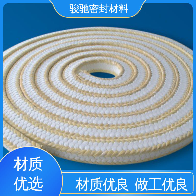 骏驰密封 耐高温陶瓷盘根 生产厂家 高回弹低冷流