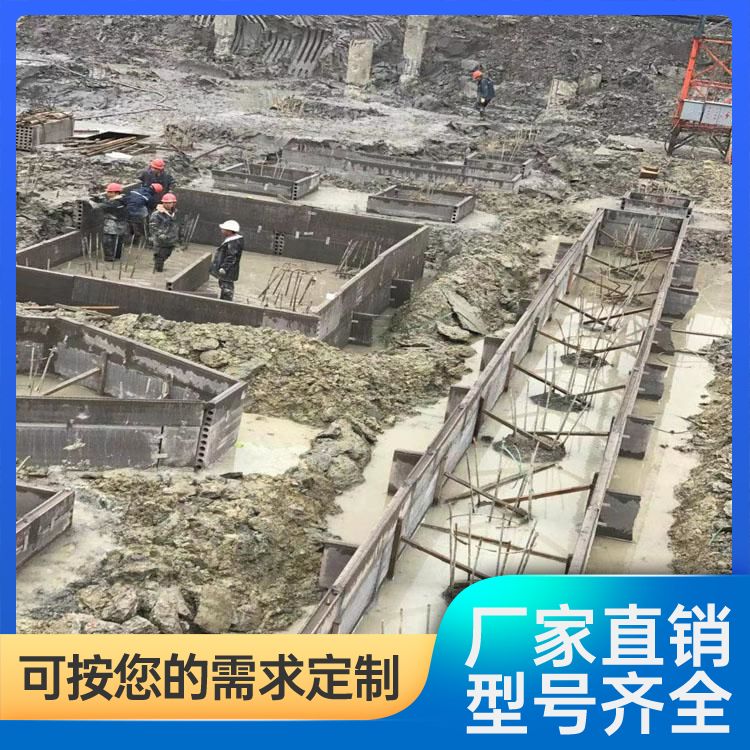  承台高层砖胎膜厂家直供 材质水泥陶粒炉渣 易切割 强度高