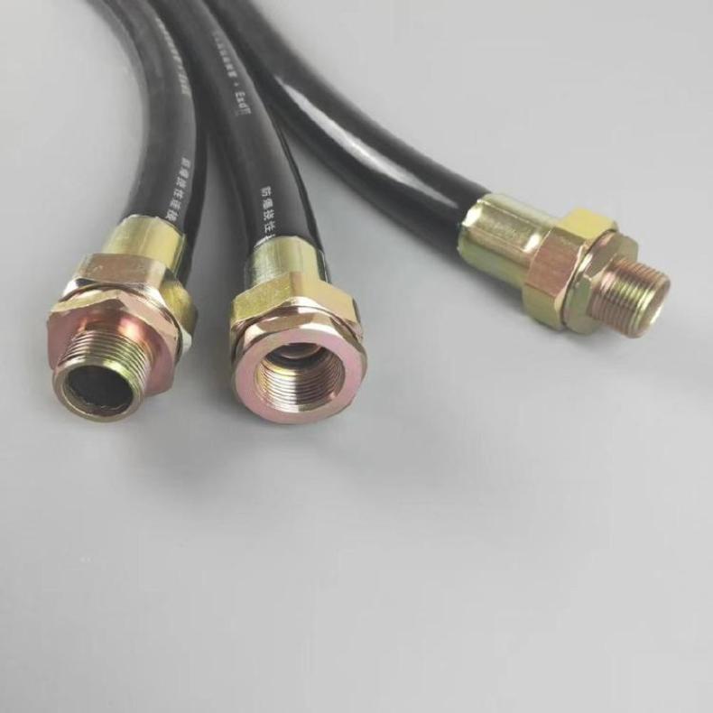 防爆橡胶挠性管BNG-M20*1.5外*700mm 扰性管厂家批发
