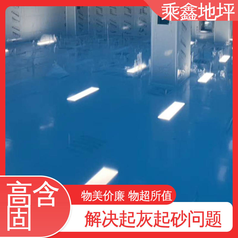 乘鑫 加工区车间 环氧自流平地坪漆 外表平整光滑 耐用持久源头厂家