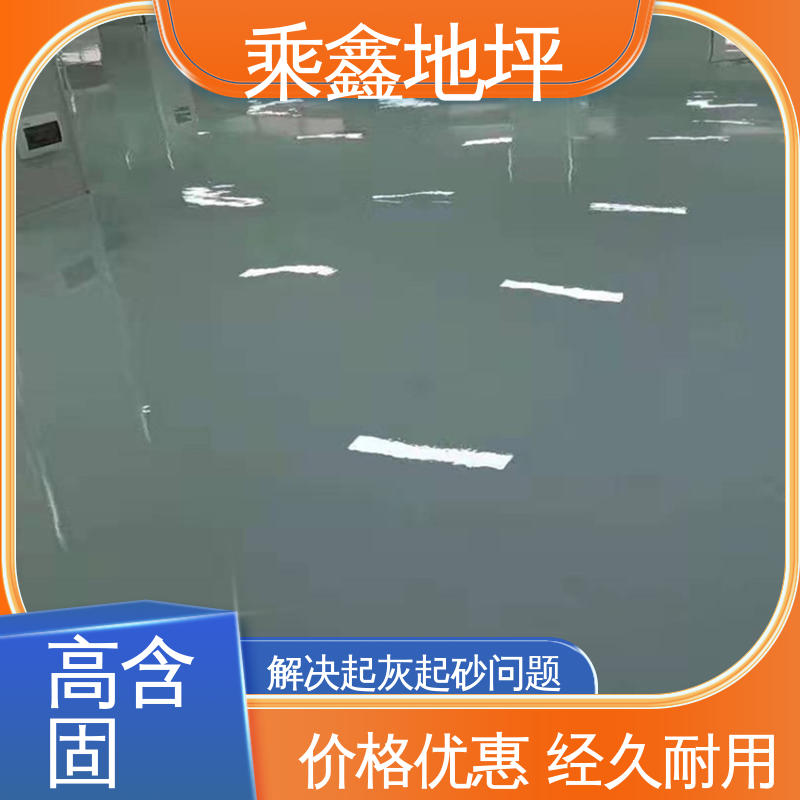 乘鑫 食品加工区 环氧自流平地坪漆 耐磨固化 耐用持久源头厂家