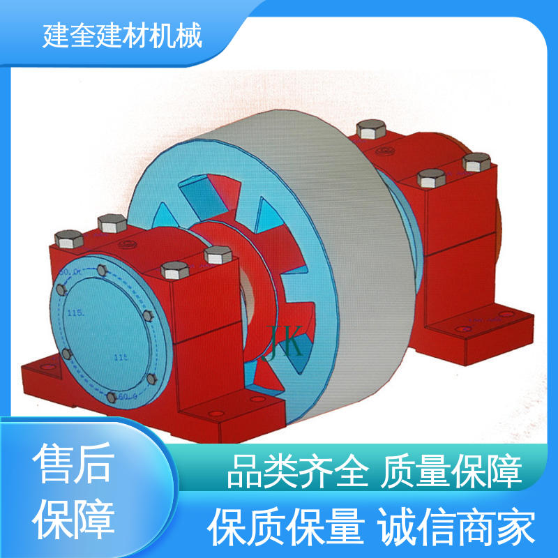 建奎建材 处理多种物料 高效作业 烘干机托轮 不易磨损