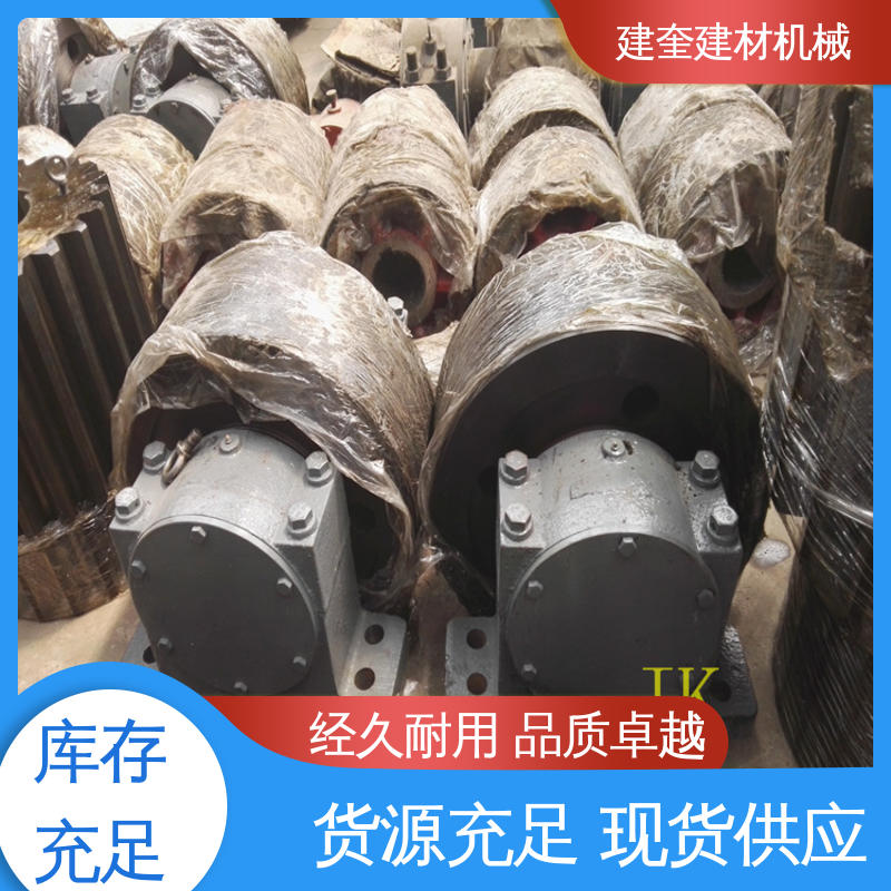 处理多种物料 高效作业 烘干机拖轮 材质优越 建奎建材