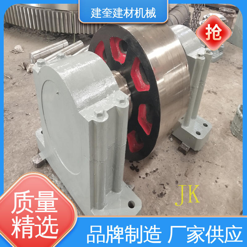 材质优越 处理多种物料 高效作业 冷却机托轮 建奎建材