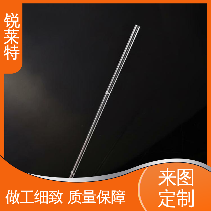 锐莱特 玻璃管钻孔 电子行业 崩边0.08mm 精密加工