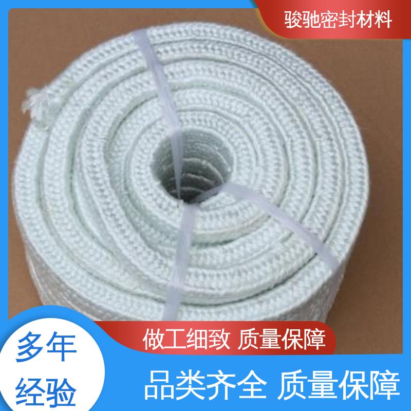 骏驰密封材料 规格多样 耐火玻纤绳 造纸行业用