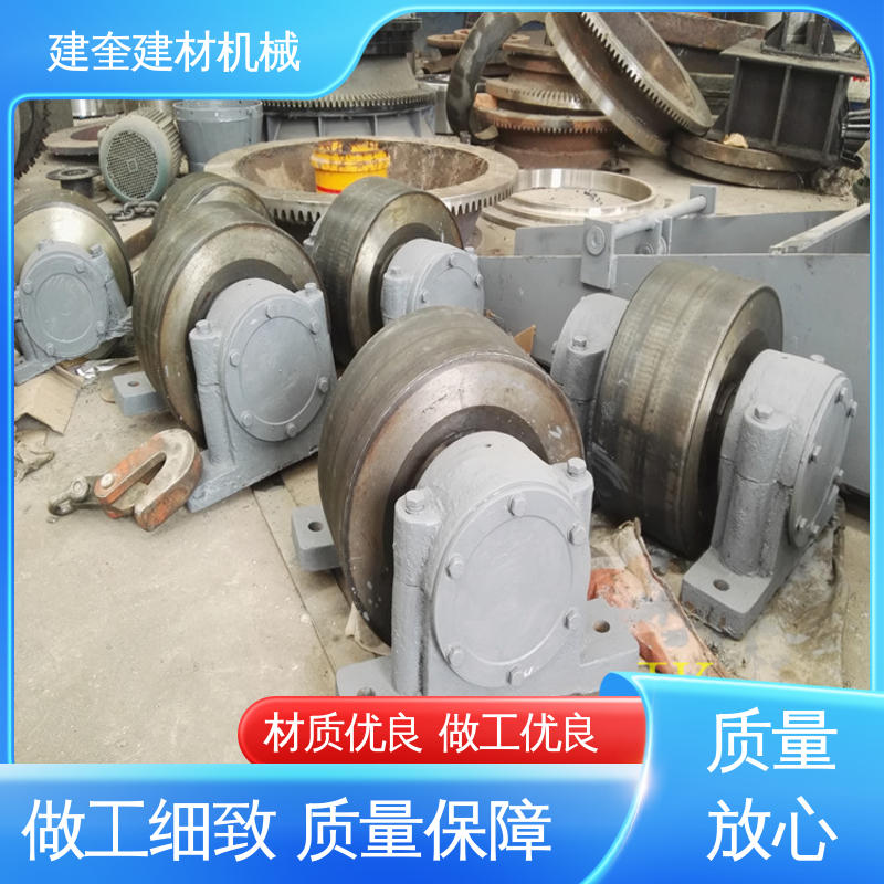 干燥机托轮 建奎建材 厂家批发 生产线配置 结构简单