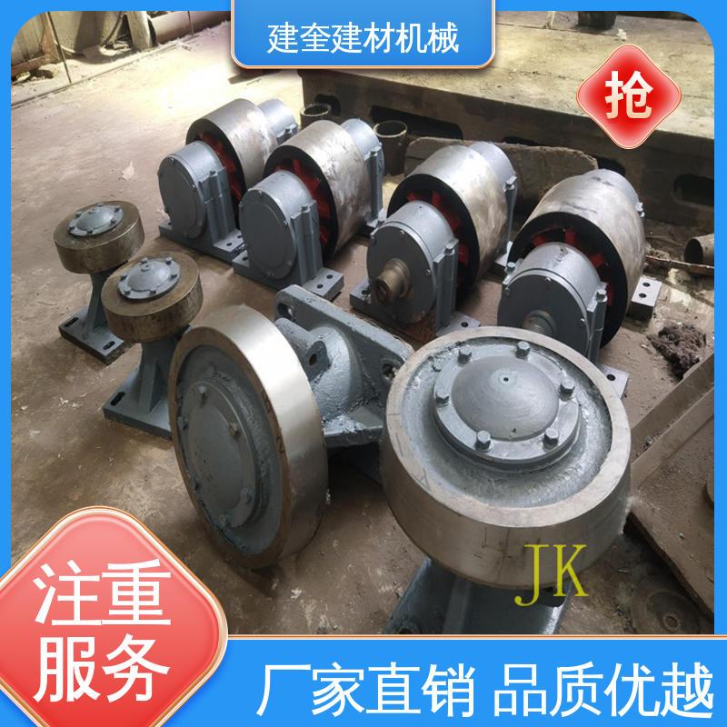 建奎建材 烘干机托轮 铸造加工 抗冲击能力强 高频淬火