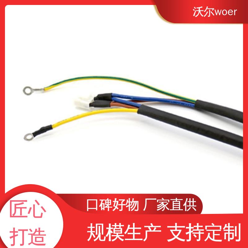 远销国外 产品种类齐全 预防触电 无卤无红磷热缩管 woer