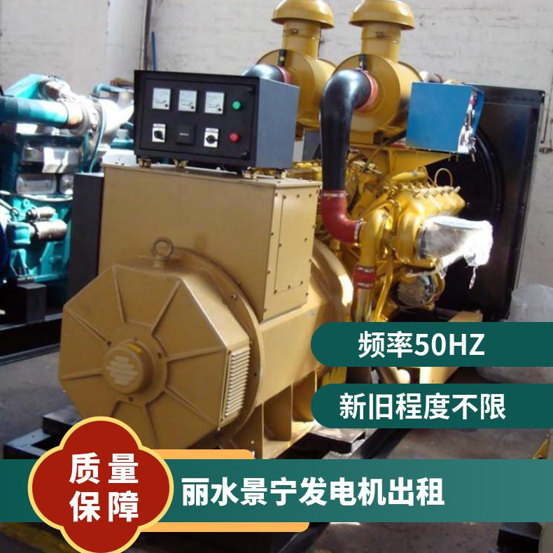 丽 水景宁低噪音发电机出租 50-2000KW发电车租赁 应急电源维护简单