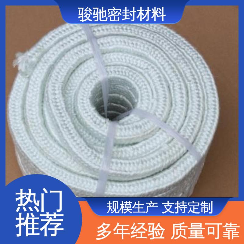  用于弱酸介质 纯玻璃纤维盘根 厂家批发 骏驰密封材料