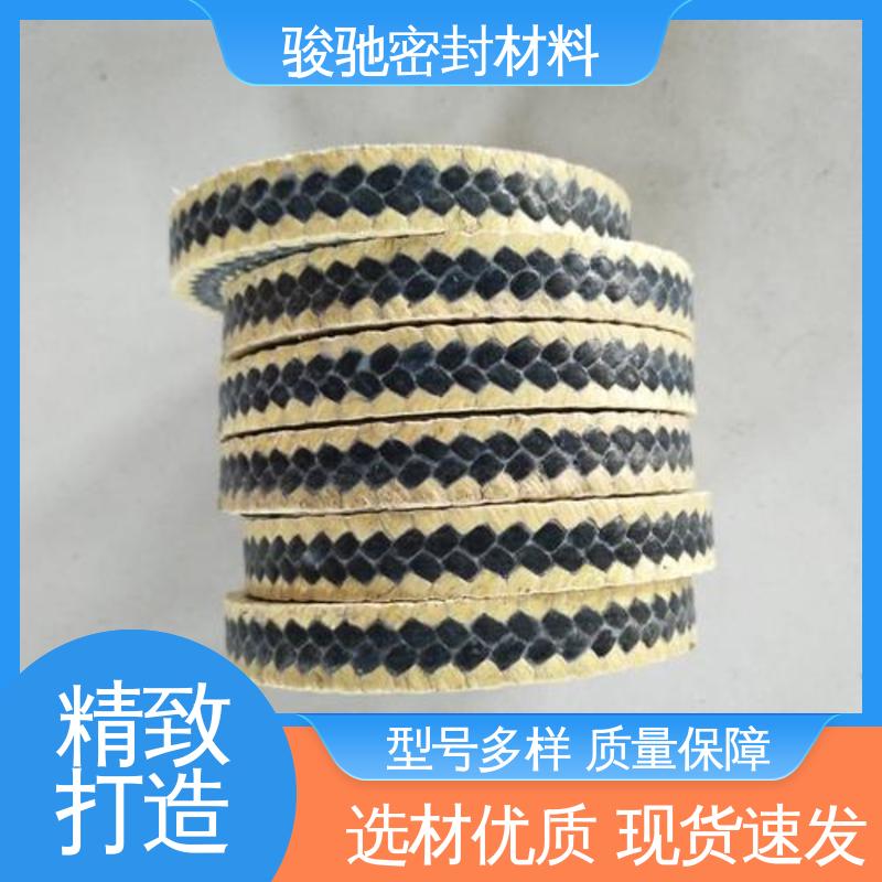 批发供应 四氟乙烯石棉盘根 原料精工编织 骏驰密封