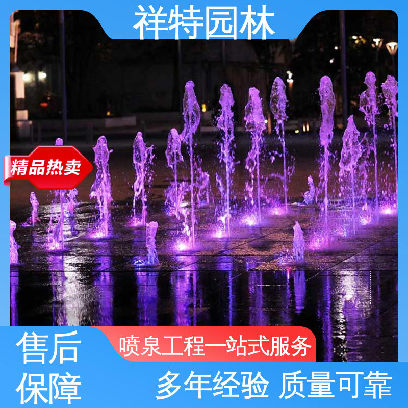 祥特园林 远程指导 激光水幕电影 大桥一维音乐喷泉 运行平稳