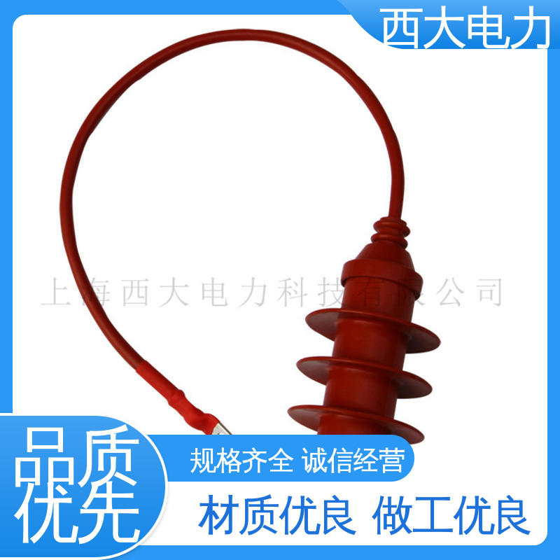 西大电力 外形美观 做工细致 氧化锌高压陶瓷避雷器 HY5WS-17/50Q