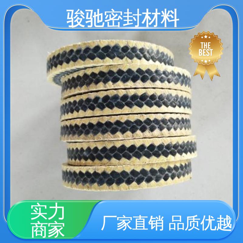 骏驰密封 四氟乙烯石棉盘根 离心泵设备用 按需定制
