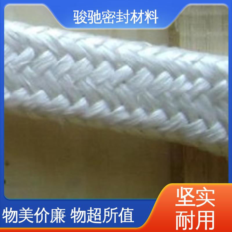 骏驰密封材料 用于工业设备 纯玻璃纤维盘根 厂家批发