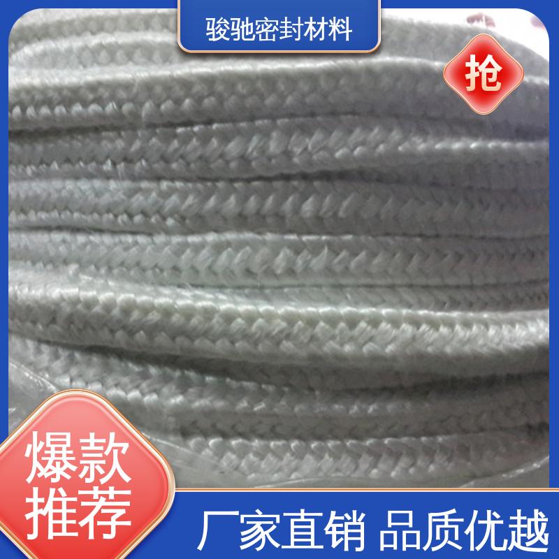 厂家供应 用于工业设备 纯玻璃纤维盘根 骏驰密封材料